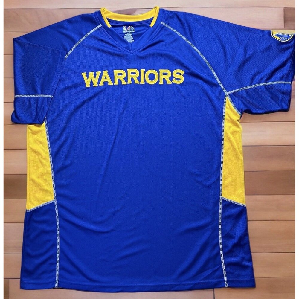 Warriors‎ NBA Golden State Jersey Majestic NBA Majestic A Size 2XLT Athleisure